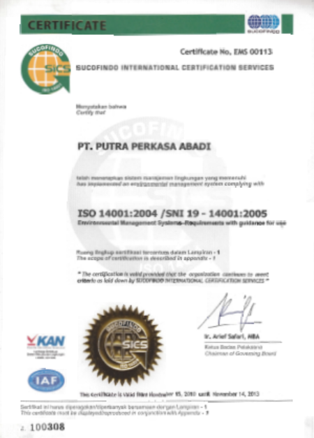 Sertifikat ISO 14001_2010